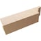 Ekena Millwork 6in. W x 6in. H x 24in. L Monterey Woodgrain TimberThane Rafter Tail, Primed Tan RFTUR06X06X24MONRCPR - alternate 4